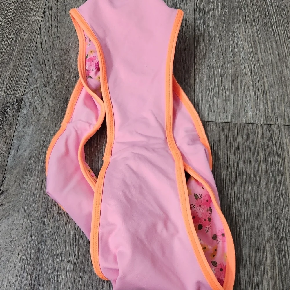 New!Frankie's‎ Bikinis Full Moon Floral Micro Bikini Bottom